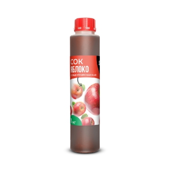 Сок концентрированный яблочный, 1л
