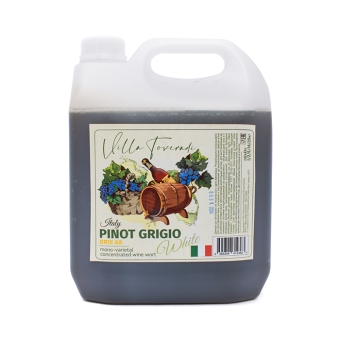 Моносортовое винное сусло PINOT GRIGIO (белое), 5 кг